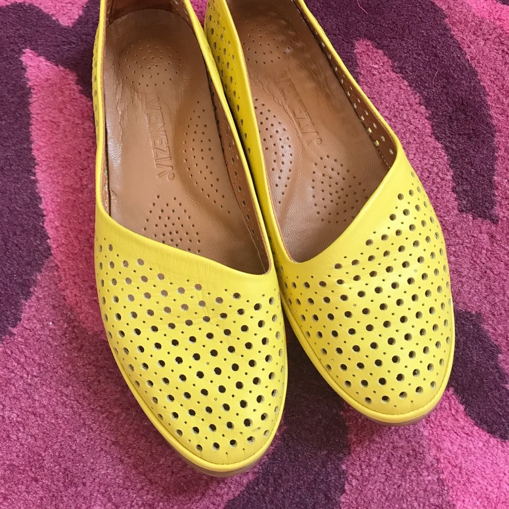Leather loafers